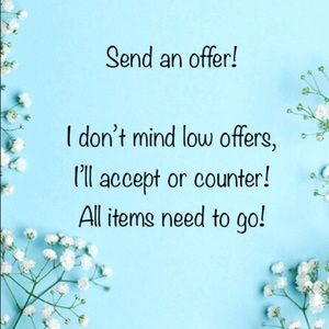 Send an offer! Bundle and save!